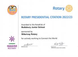 Buttabury Junior School Citation